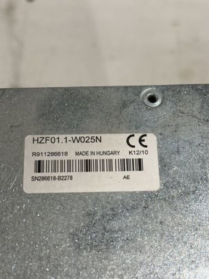 Rexroth #HZF01.1-W025N, Servo amplifier - Image 6