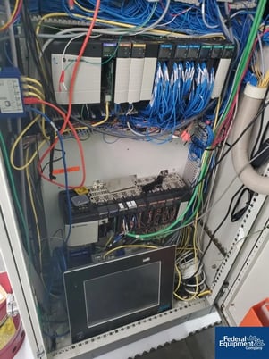 Illig #RDM-70K #VHW-72 #RS-75B, thermoforming line, roll feeder, pre-heater, UV unit, thermoformer, scrap - Image 2