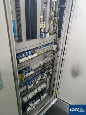 Illig #RDM-70K #VHW-72 #RS-75B, thermoforming line, roll feeder, pre-heater, UV unit, thermoformer, scrap - Image 6