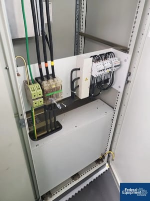 Illig #RDM-70K #VHW-72 #RS-75B, thermoforming line, roll feeder, pre-heater, UV unit, thermoformer, scrap - Image 7