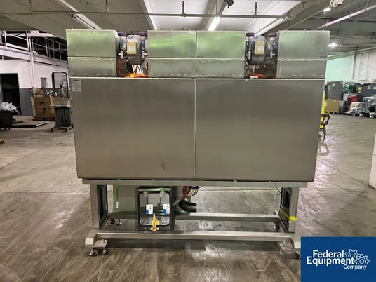 Containment Tech #ENGUARD, glovebox, Stainless Steel, dual zone, single sided w/ (4) gloves each zone, anti - Image 4