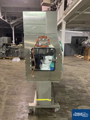 Containment Tech #ENGUARD, glovebox, Stainless Steel, dual zone, single sided w/ (4) gloves each zone, anti - Image 5