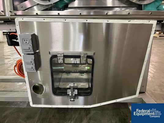 Containment Tech #ENGUARD, glovebox, Stainless Steel, dual zone, single sided w/ (4) gloves each zone, anti - Image 7