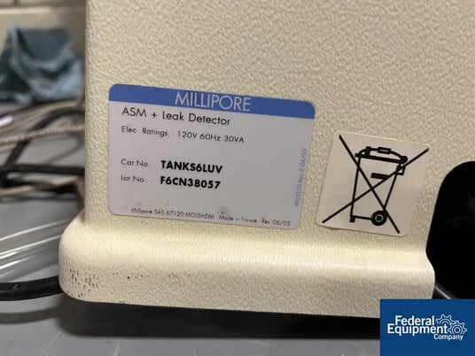 Millipore #TANKS6LUV, lot of 3 automatic sanitization modules, bulb controls, 120 V. - Image 2