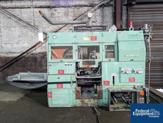 Mazzoni #STU-F/Quater, dual lane soap bar press, 1983 - Image 5