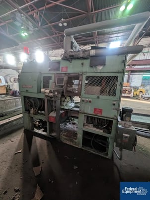 Mazzoni #STU-F/Quater, dual lane soap bar press, 1983 - Image 6