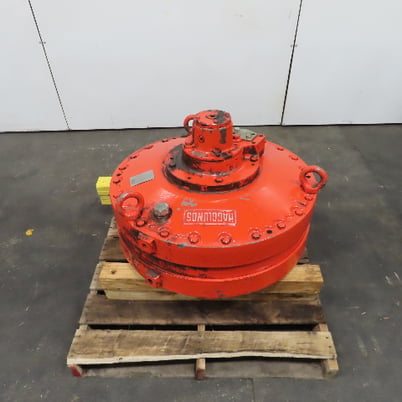 Hagglunds #MA-200-C-N-06-38, hydraulic drive motor torque 200 nm/bar 45 RPM, rebuilt - Image 1