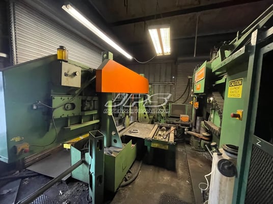 Peddinghaus #BDL-1250/9, beam drill line and MEBA 1140-510 band saw with material handling, 2005 - Image 6