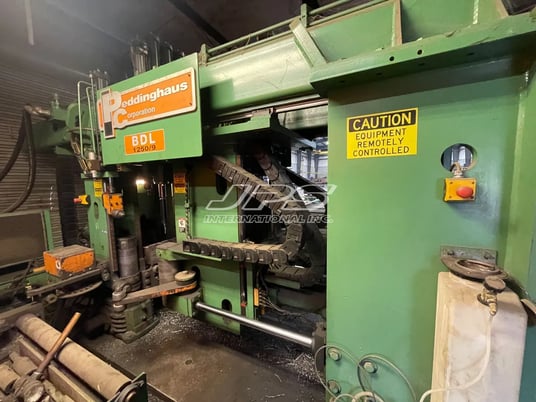 Peddinghaus #BDL-1250/9, beam drill line and MEBA 1140-510 band saw with material handling, 2005 - Image 8