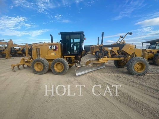 Caterpillar 140GC, Motor Grader, 606 hours, S/N: W9500338, 2023 - Image 2