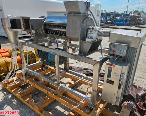 Bepex-Scott #TS-14-42 Turbulizer, Hi intensity continuous mixer, Stainless Steel, 14" dia. x 42" long, 20 HP - Image 2