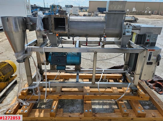Bepex-Scott #TS-14-42 Turbulizer, Hi intensity continuous mixer, Stainless Steel, 14" dia. x 42" long, 20 HP - Image 3