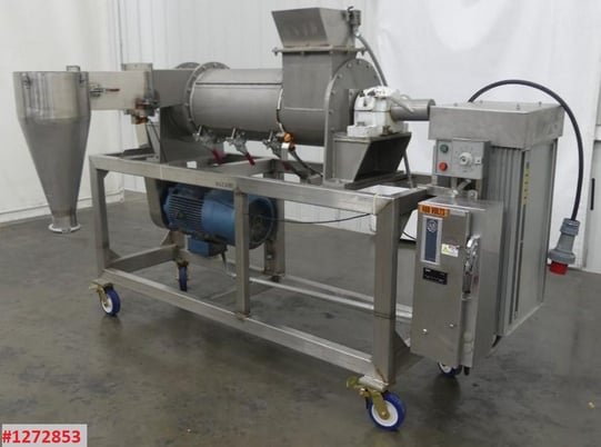 Bepex-Scott #TS-14-42 Turbulizer, Hi intensity continuous mixer, Stainless Steel, 14" dia. x 42" long, 20 HP - Image 4