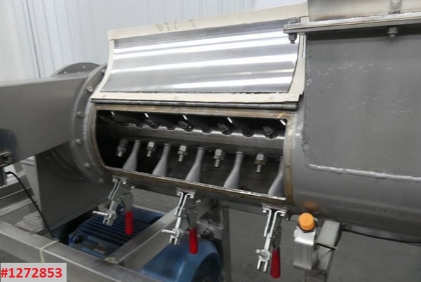 Bepex-Scott #TS-14-42 Turbulizer, Hi intensity continuous mixer, Stainless Steel, 14" dia. x 42" long, 20 HP - Image 7