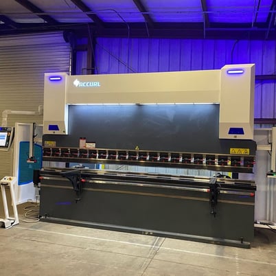 245 Ton, Accurl #Geniuspro-245T, hydraulic CNC Press Brake, 13' 1" overall, Delem DA66T Control, quick - Image 3