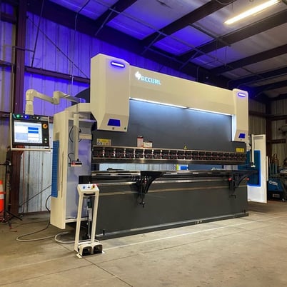 245 Ton, Accurl #Geniuspro-245T, hydraulic CNC Press Brake, 13' 1" overall, Delem DA66T Control, quick - Image 4