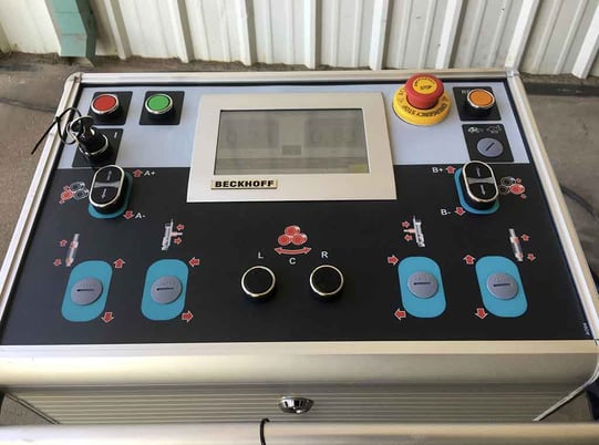 2" x 2" x 3/16" Bendmak #Pro-55, hydraulic angle roll, 6" roll diameter, Beckoff digital Control - Image 5