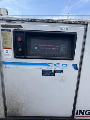 320 cfm, 125 psig, Ingersoll-Rand #SSR-EP75, screw air compressor, 75 HP, 230/460 V. - Image 3