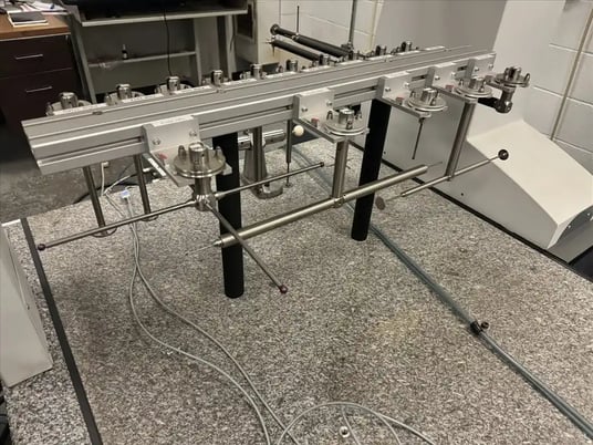 Leitz #Reference-HP-30.9.7, coordinate measuring machine, 120" x 53" table, 118.1"x, 35.4"y, 27.5'z, 41" btwn - Image 6