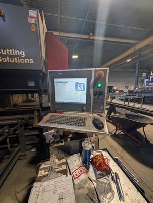 Lincoln, Python-X2, Python X CNC with touch screen, bevel, layout marking, 2342 hours, 2015 - Image 4