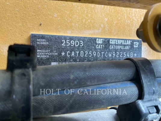 Caterpillar 259D3, Track Loader, 66 hours, S/N: CW922540, 2023 - Image 6