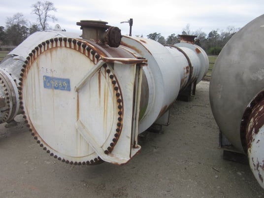 7596 sq.ft., 167 psi shell, Struther Wellsaw, 222 psi tube, (2)steam chest & expansion joint - Image 3