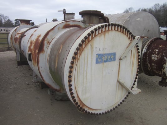 7596 sq.ft., 167 psi shell, Struther Wellsaw, 222 psi tube, (2)steam chest & expansion joint - Image 4