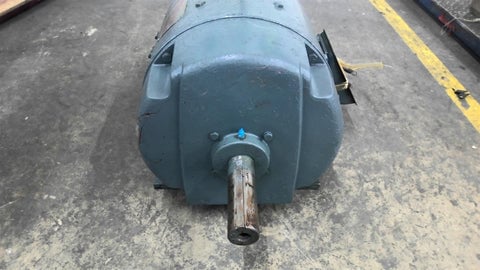 7 HP 1150/2300 RPM General Electric, Frame 5CD286E307A, DP, 3 phase, 240 VA - Image 6