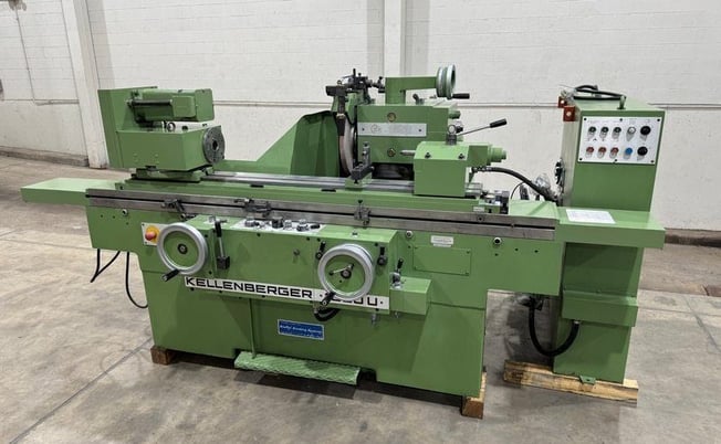 10" x 40" Kellenberger #1000U-125, 3-Wheel Design, ID Spindle, Coolant System, 1989 - Image 1