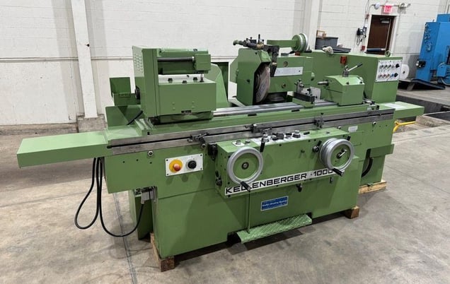 10" x 40" Kellenberger #1000U-125, 3-Wheel Design, ID Spindle, Coolant System, 1989 - Image 2