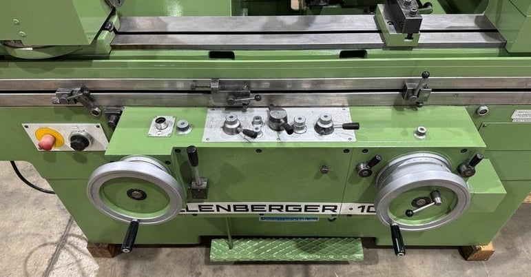 10" x 40" Kellenberger #1000U-125, 3-Wheel Design, ID Spindle, Coolant System, 1989 - Image 3