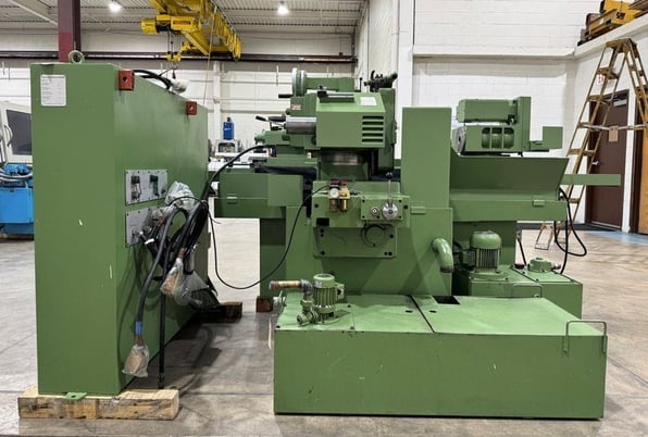 10" x 40" Kellenberger #1000U-125, 3-Wheel Design, ID Spindle, Coolant System, 1989 - Image 9