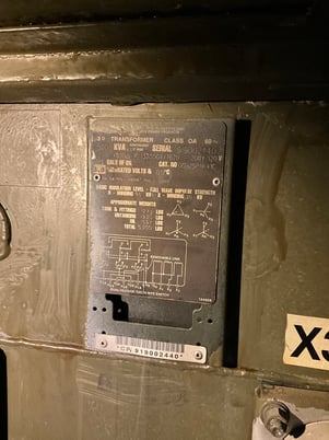 500 KVA 4800 Delta Primary, 208Y/120 Secondary, 3 phase, Padmount Transformer - Image 1