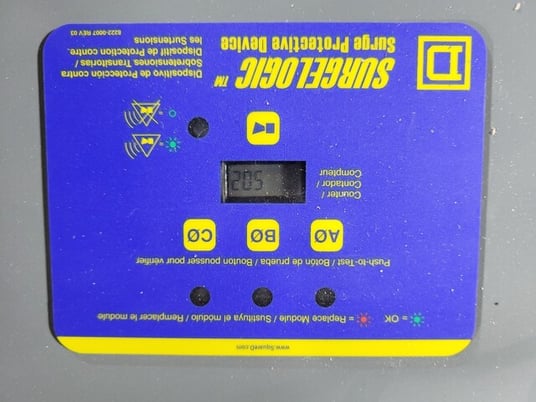 225 Amp. Square D, NF, Panelboard, 480Y/220V. 3PH 4W Superlogic TVS4IMA24P EJB34125 - Image 5