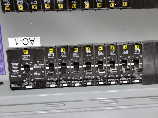 225 Amp. Square D, NF, Panelboard, 480Y/220V. 3PH 4W Superlogic TVS4IMA24P EJB34125 - Image 8