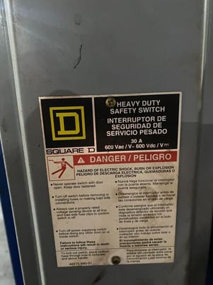 4050 cfm RoboVent #DFS-6000-6-M1846, dust collector, 7.5 HP - Image 7