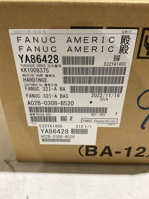 Fanuc #A02B-0308-B520 HMI 32I-A BAS, new in box - Image 2