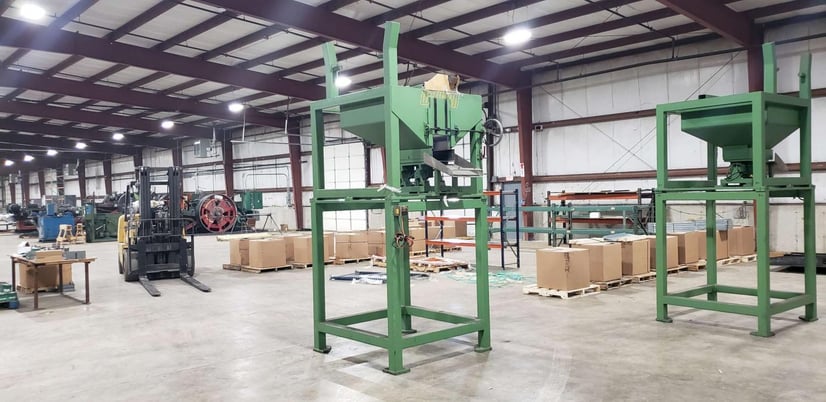 Warren, Loader, 135" overall height, 46" x 36" x 24" deep Hopper, 17" width x 2.5" H Chute, 75" exit height - Image 2