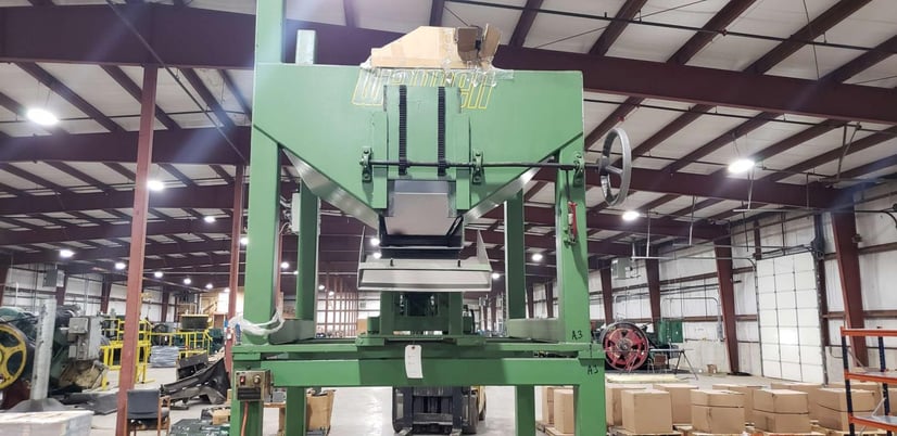 Warren, Loader, 135" overall height, 46" x 36" x 24" deep Hopper, 17" width x 2.5" H Chute, 75" exit height - Image 9
