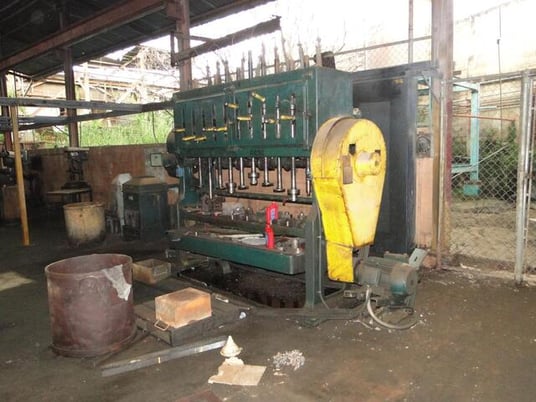 2.25" National, Nut Tapper, 10-Spindle - Image 1