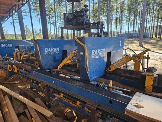 Baker #B2 Head Resaw, Diesel, Electric Start - Image 1