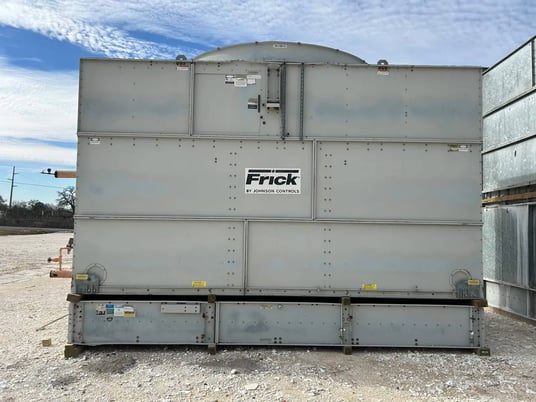 1218 Ton, Frick #IDC2-2436-2506-240, Evaporative Condenser, 7.5 HP, 1200 GPM, 300 psi, R-717, 2003 - Image 3