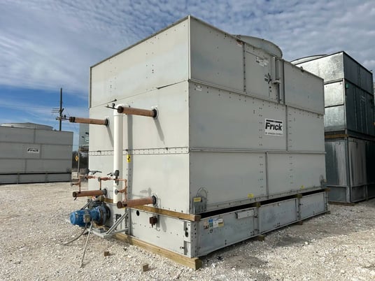 1218 Ton, Frick #IDC2-2436-2506-240, Evaporative Condenser, 7.5 HP, 1200 GPM, 300 psi, R-717, 2003 - Image 4
