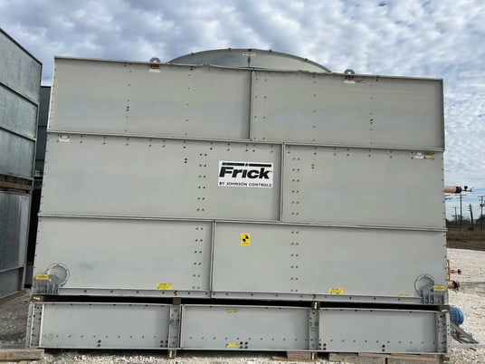 1218 Ton, Frick #IDC2-2436-2506-240, Evaporative Condenser, 7.5 HP, 1200 GPM, 300 psi, R-717, 2003 - Image 8