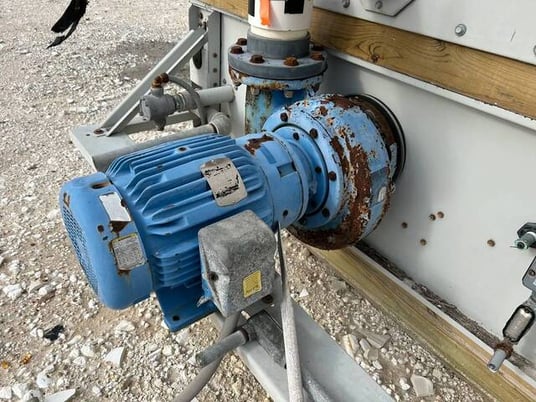 1218 Ton, Frick #IDC2-2436-2506-240, Evaporative Condenser, 7.5 HP, 1200 GPM, 300 psi, R-717, 2003 - Image 10