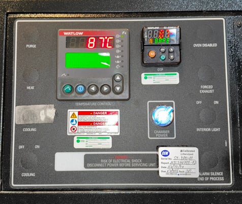 48" width x 48" H x 24" L Blue M #DCW-326, double door cabinet oven, Stainless Steel interior, 600&deg;F, tested - Image 9