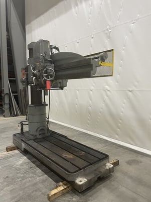 5' -11" Carlton #1A, radial drill, 5 HP, 1800 RPM - Image 3
