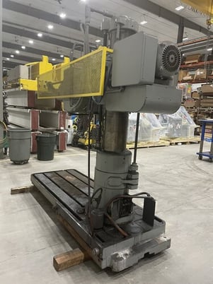 5' -11" Carlton #1A, radial drill, 5 HP, 1800 RPM - Image 5