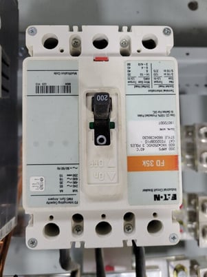 600 Amp. Eaton, PRL4 Pow-R-Line, Panelboard, 480Y/277V. 3PH 4W JD3250F FD3125BP10 - Image 7