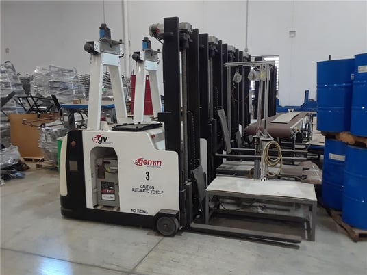 2500 lb. Egemin #EGV, automated forklifts, 66" lift height, 48" fork length, 2017 - Image 1
